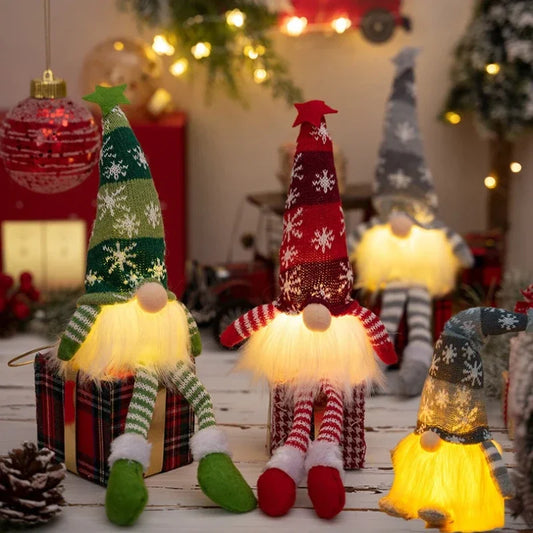 Christmas Gnome LED Plush Ornament™